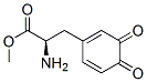 1,5-Cyclohexadiene-1-propanoicacid,alpha-amino-3,4-dioxo-,methylester,(alphaR)-(9CI) Structure