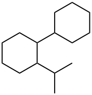 2-Isopropyl-1,1'-bicyclohexane 구조식 이미지