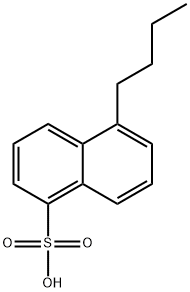 5-Butyl-1-naphthalenesulfonic acid 구조식 이미지