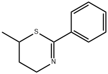 6-methyl-2-phenyl-5,6-dihydro-4H-1,3-thiazine 구조식 이미지