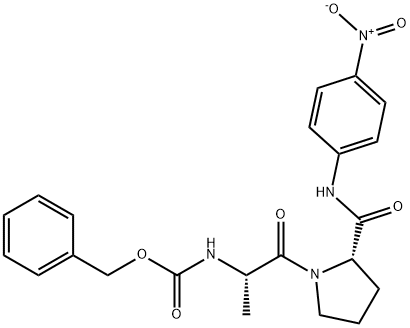 Z-ALA-PRO-PNA 구조식 이미지