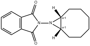 1H-Isoindole-1,3(2H)-dione, 2-(9-azabicyclo[6.1.0]non-9-yl)-, cis- 구조식 이미지