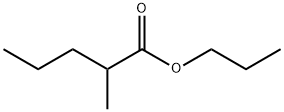 propyl 2-methylpentanoate 구조식 이미지