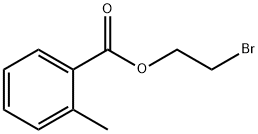 2-bromoethyl 2-methylbenzoate 구조식 이미지