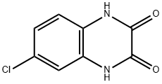 6-CHLORO-2,3-DIOXO-1,2,3,4-TETRAHYDROQUINOXALINE 구조식 이미지
