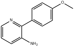 3-Pyridinamine,2-(4-methoxyphenyl)-(9CI) Structure