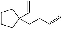 Cyclopentanepropanal, 1-ethenyl- (9CI) Structure