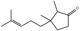 Cyclopentanone, 2,3-dimethyl-3-(4-methyl-3-pentenyl)- (9CI) Structure