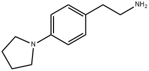 2-(4-(pyrrolidin-1-yl)phenyl)ethanaMine 구조식 이미지