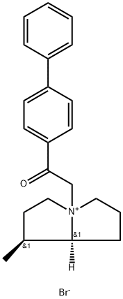 N-4-Phenylphenacyl ehliotridanium bromide 구조식 이미지