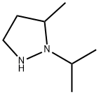 Pyrazolidine, 5-methyl-1-(1-methylethyl)- (9CI) Structure