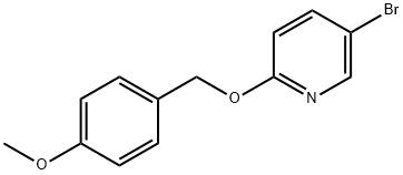 5-Bromo-2-(4-methoxybenzyloxy)pyridine Structure