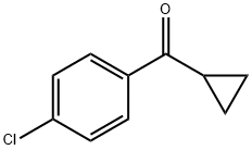 4-Chlorophenyl cyclopropyl ketone 구조식 이미지