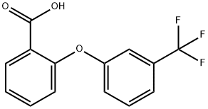 3-(3-TRIFLUOROMETHYL-PHENOXY)-BENZOIC ACID 구조식 이미지