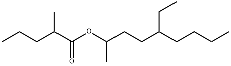 5-ethylnonan-2-yl 2-methylpentanoate 구조식 이미지