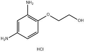 2-(2,4-Diaminophenoxy)ethanol dihydrochloride Structure
