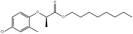 octyl (R)-2-(4-chloro-2-methylphenoxy)propionate           Structure