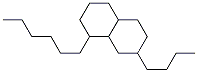 7-Butyl-1-hexyldecahydronaphthalene Structure