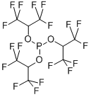TRIS(1,1,1,3,3,3-HEXAFLUORO-2-PROPYL) PHOSPHITE 구조식 이미지