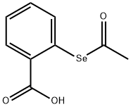 2-(Acetylseleno)benzoic acid 구조식 이미지
