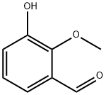 3-гидрокси-2-метоксибензальдегид структурированное изображение