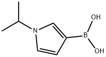 Boronic acid, [1-(1-methylethyl)-1H-pyrrol-3-yl]- (9CI) Structure