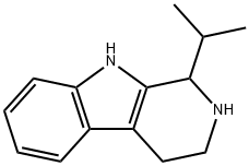 2,3,4,9-Tetrahydro-1-isopropyl-1H-pyrido[3,4-b]indole 구조식 이미지