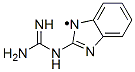 1H-벤즈이미다졸-1-일,2-[(아미노이미노메틸)아미노]-(9CI) 구조식 이미지