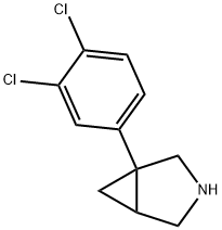 1-(3,4-дихлорфенил)-3-азабицикло[3.1.0]гексан структурированное изображение