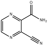 Pyrazinecarboxamide, 3-cyano- (9CI) 구조식 이미지