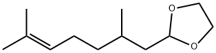 2-(2,6-dimethylhept-5-enyl)-1,3-dioxolane 구조식 이미지