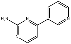 4-(Pyridin-3-yl)pyrimidin-2-amine 구조식 이미지