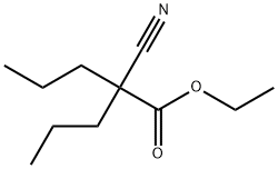 ethyl 2-cyano-2-propylvalerate 구조식 이미지