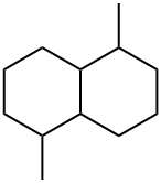Decahydro-1,5-dimethylnaphthalene 구조식 이미지
