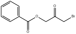 Benzoic acid 3-bromo-2-oxopropyl ester 구조식 이미지