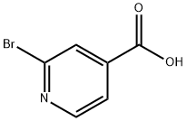 2-Bromopyridine-4-carboxylic acid 구조식 이미지