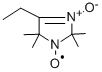 2,2,5,5-TETRAMETHYL-4-ETHYL-3-IMIDAZOLINE-3-OXIDE-1-OXYL, FREE RADICAL,98% 구조식 이미지