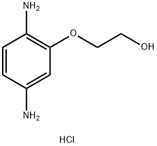 Ethanol, 2-(2,5-diaminophenoxy)-, dihydrochloride 구조식 이미지