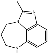 Imidazo[1,5,4-ef][1,5]benzodiazepine, 4,5,6,7-tetrahydro-2-methyl- (9CI) Structure