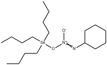사이클로헥실[(트리부틸스타닐)옥시]디아조늄1-옥사이드 구조식 이미지