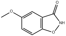 1,2-Benzisoxazol-3(2H)-one,5-methoxy-(9CI) 구조식 이미지