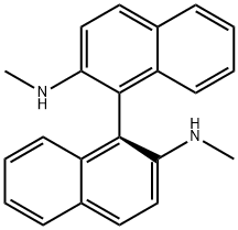 (S)-N,Nμ-Dimethyl-2,2μ-diamino-1,1μ-binaphthyl,  (S)-N,Nμ-Dimethyl-1,1μ-binaphthalene-2,2μ--diamine 구조식 이미지