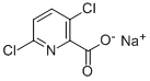 3,6-DICHLORO-2-PICOLINIC ACID SODIUM SALT Structure