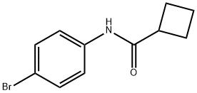 Cyclobutanecarboxamide, N-(4-bromophenyl)- (9CI) 구조식 이미지