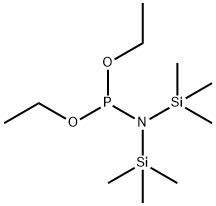 DIETHOXY-[BIS(TRIMETHYLSILYL)AMINO]-PHOSPHINE Structure