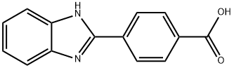 4-(1H-Benzoimidazol-2-yl)-benzoic acid 구조식 이미지