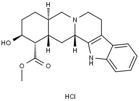 CORYNANTHINE HYDROCHLORIDE Structure