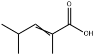 2,4-диметил-2-пентеновой кислоты структурированное изображение
