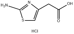 2-(2-Aminothiazol-4-yl) acetic acid hydrochloride 구조식 이미지