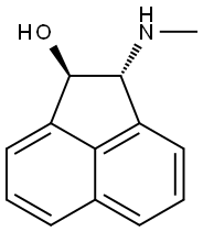 1-Acenaphthylenol,1,2-dihydro-2-(methylamino)-,(1R,2R)-(9CI) 구조식 이미지